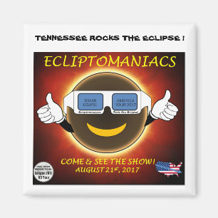 TENNESSEE FÖRMÖRKELSEMAGNET MAGNET