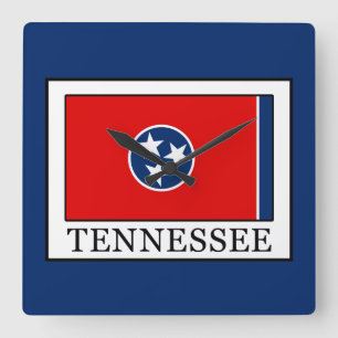 Tennessee Fyrkantig Klocka