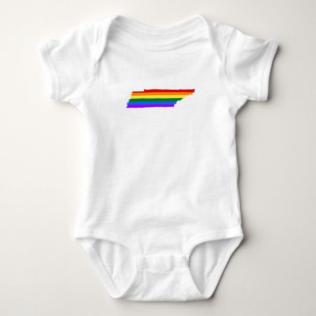 Tennessee Gay pride T Shirt (Framsida)