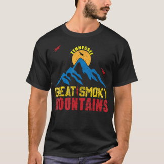 Tennessee Great Smoky Mountains Camping Trip Tenne T Shirt