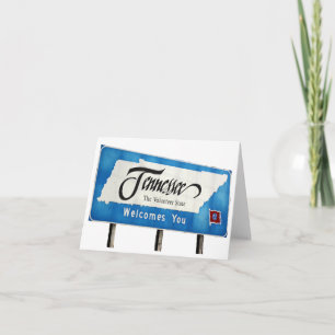 Tennessee hälsar med tillfredsställelse att du log kort