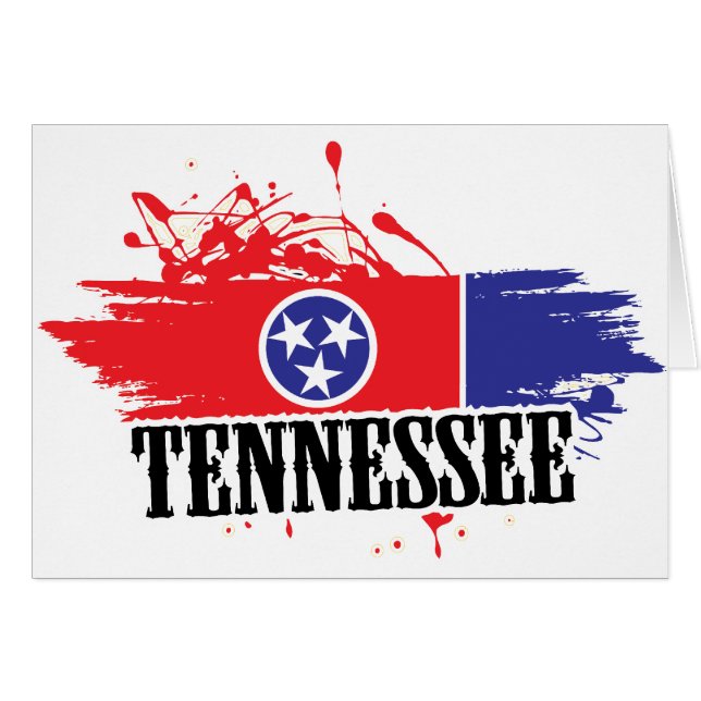 Tennessee Hälsningskort (Framsidan Horizontal)