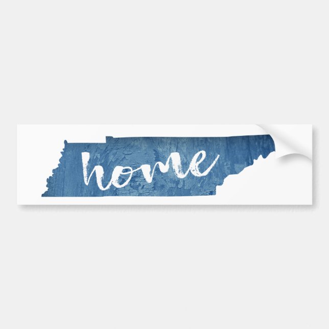 Tennessee Hem Trästruktur Bildekal (Framsidan)