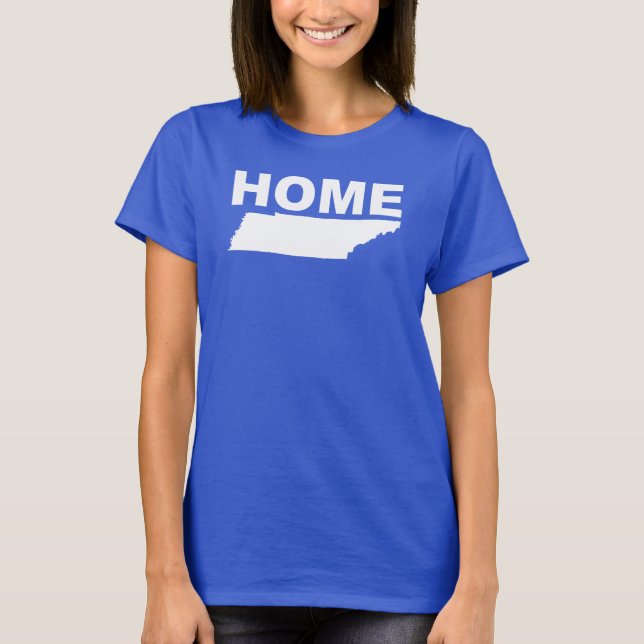 Tennessee Hemifrån-Frakt T-Shirt Tees (Framsida)