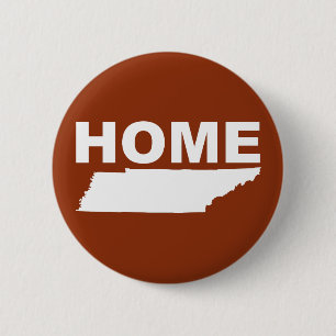 Tennessee Hemifrån Från Stat Knapp Märke Pin