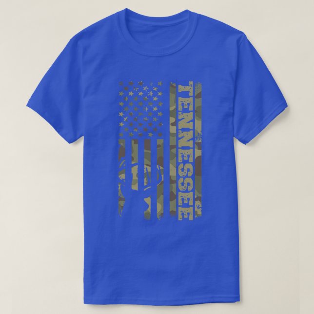 Tennessee Hjort Hunter T Shirt (Design framsida)