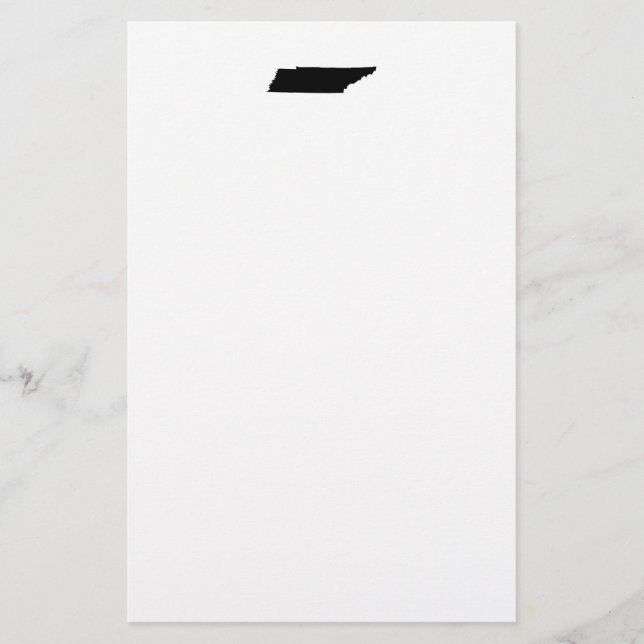 Tennessee i svart brevpapper (Framsida)