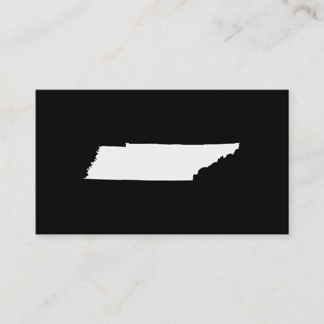 Tennessee i vitt visitkort (Framsida)