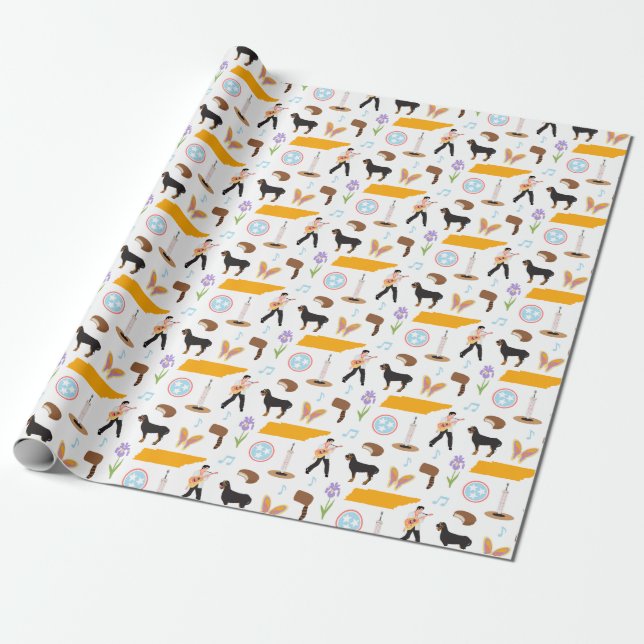 Tennessee Icons Presentpapper (Utrullad)