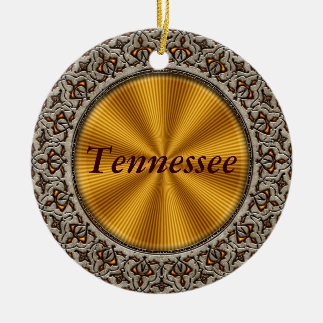 Tennessee Julgransprydnad Keramik (Framsidan)