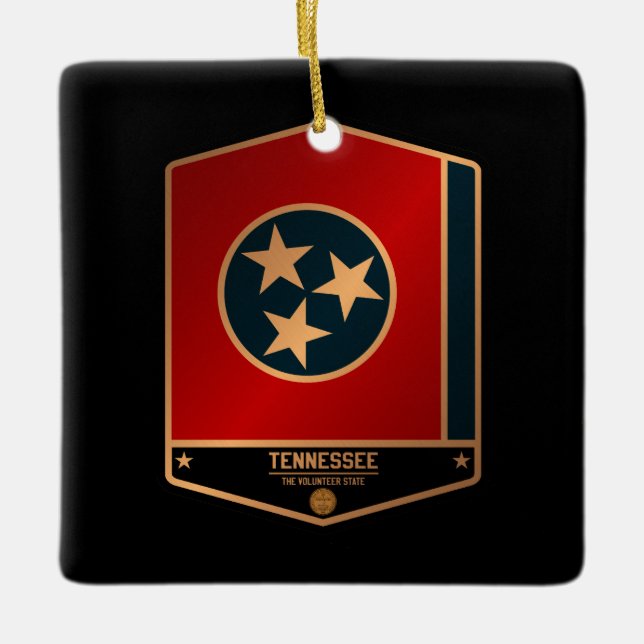 Tennessee Julgransprydnad Keramik (Framsida)