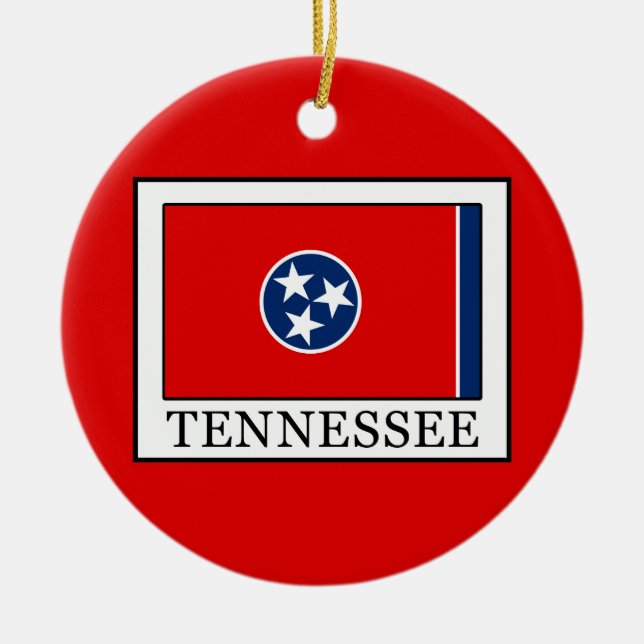 Tennessee Julgransprydnad Keramik (Framsidan)