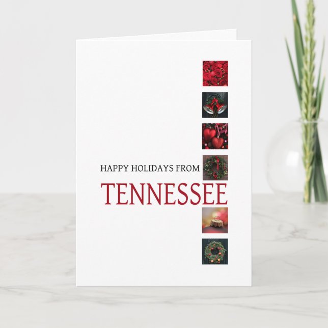 Tennessee-julkort, ange specifikt helgkort (Framsida)