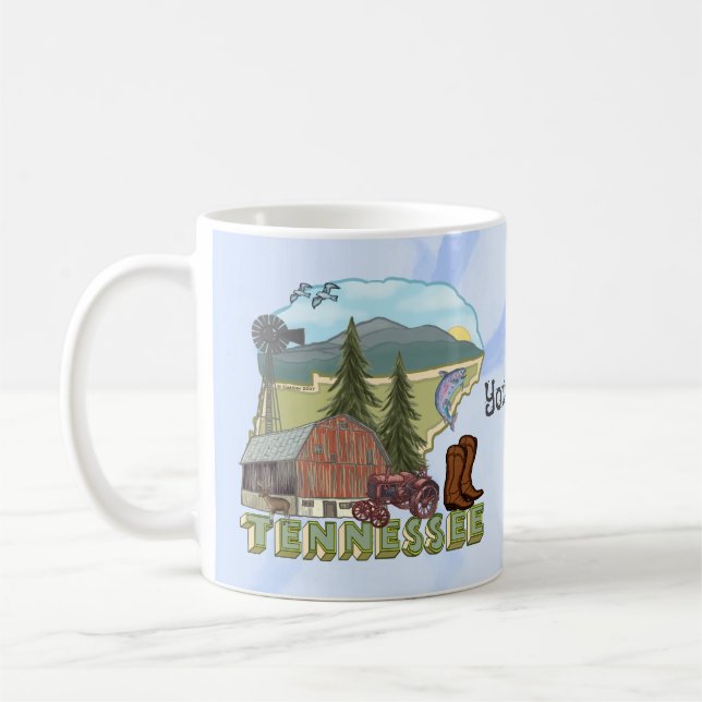 Tennessee Kaffemugg (Vänster)