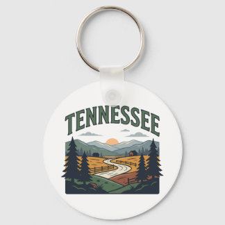 Tennessee landskap nyckelring