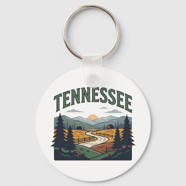 Tennessee landskap nyckelring (Framsida)