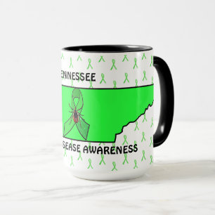 Tennessee-Lymborreliosmedvetenhet Kaffe Mugg
