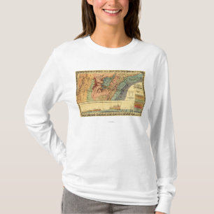 Tennessee, Mississippi, Alabama och Georgia T Shirt