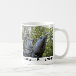 Tennessee Monument Shiloh nationalpark Kaffemugg
