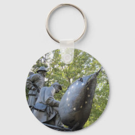 Tennessee Monument Shiloh nationalpark Nyckelring