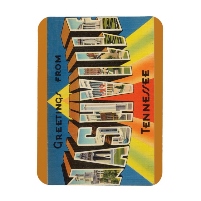 Tennessee, Nashville Magnet (Vertikal)