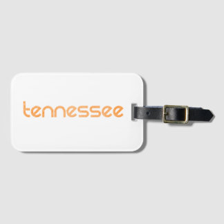 Tennessee orange bagagebricka