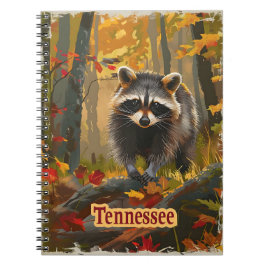 Tennessee Raccoon Anteckningsbok