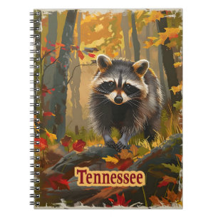 Tennessee Raccoon Anteckningsbok