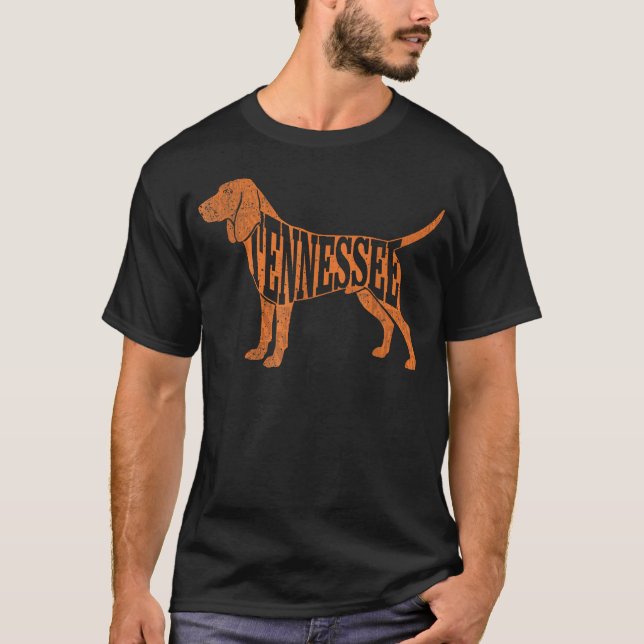 Tennessee Retro T Shirt (Framsida)