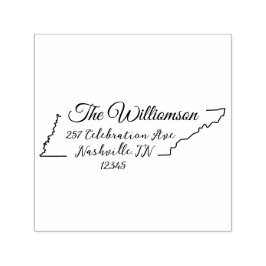 Tennessee Returadress Frimärke Self-Inking Självfärgande Stämpel