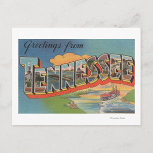 Tennessee (Riverboat Scene) Vykort