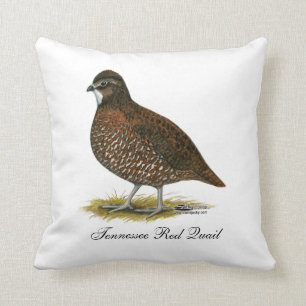 Tennessee röda Quail Kudde