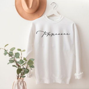 Tennessee Script State Women's Sweatshirt T Shirt