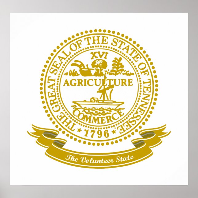 Tennessee Seal Poster (Framsidan)