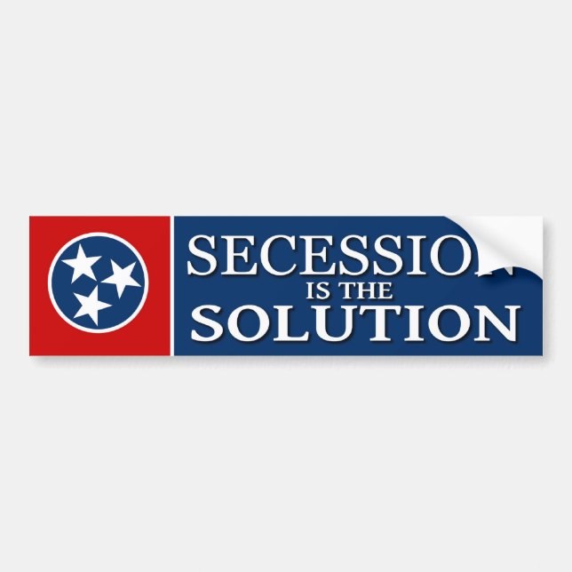 Tennessee Secessionbildekal Bildekal (Framsidan)