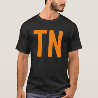 Tennessee Shirt Simple TN Orange State Pride Fläkt T