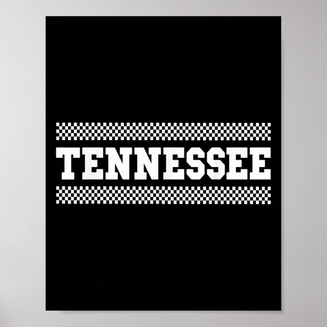 Tennessee Shirts. Tn Us College Font For Men Women Poster (Framsidan)