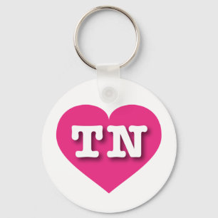 Tennessee Shock rosa Heart - I kärlek TN Nyckelring