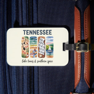 Tennessee - Sjö Tunes & Southern Spice Bagagebricka