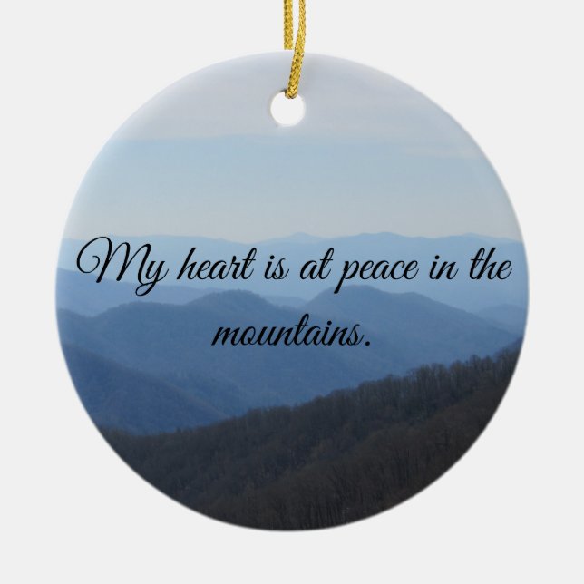 Tennessee Smoky Mountains Ornament (Framsidan)