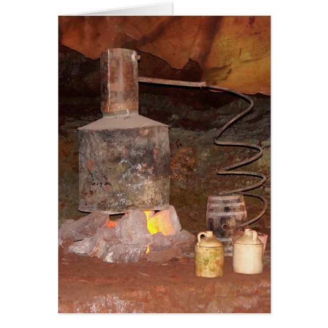 Tennessee spritfabrik hälsningskort (Framsidan)