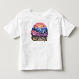 Tennessee State Floral Design T Shirt