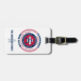 Tennessee State Personlig Gift Idea Luggage Tag Bagagebricka