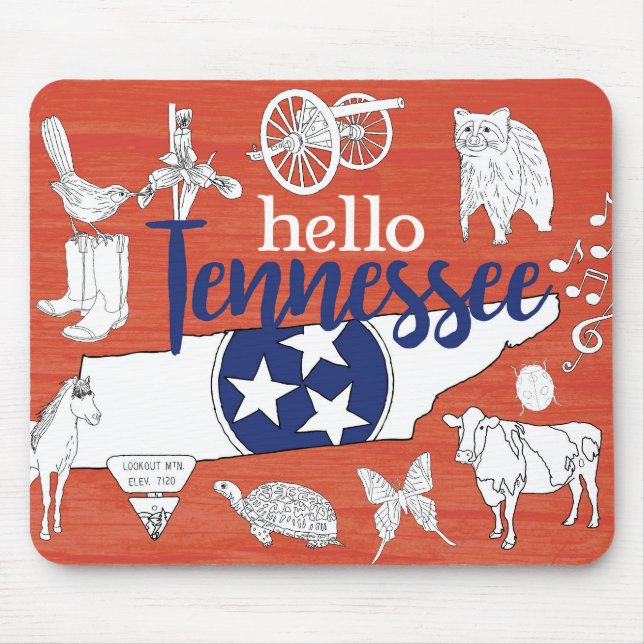 Tennessee State Symbols Volunteer State Bilder Musmatta (Framsidan)