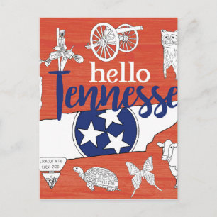 Tennessee State Symbols Volunteer State Bilder Vykort