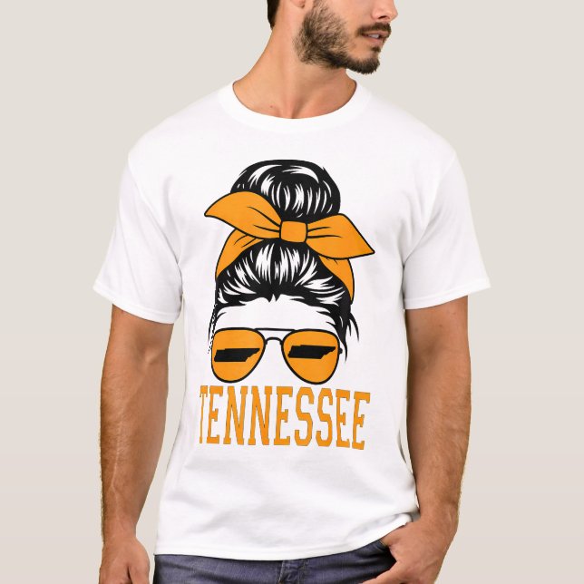 Tennessee State Women Tennessee Orange Game Day me T Shirt (Framsida)