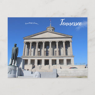 Tennessee-staten Huvudstad Nashville Tennessee Vykort