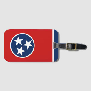 Tennessee statlig flagga bagagebricka
