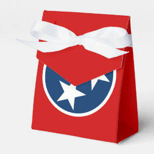 Tennessee Statlig flagga Blue White Stars Presentaskar