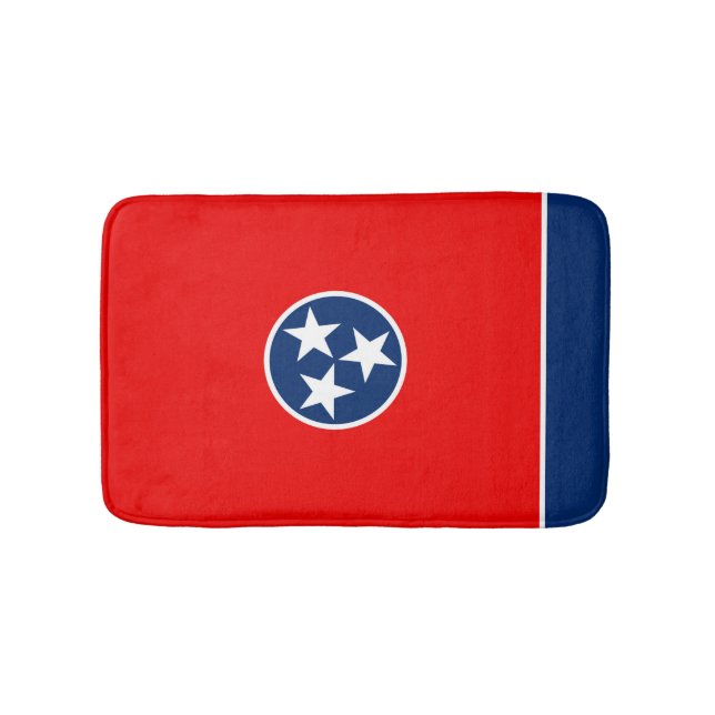 Tennessee Statlig flagga Design Badrumsmatta (Framsidan)